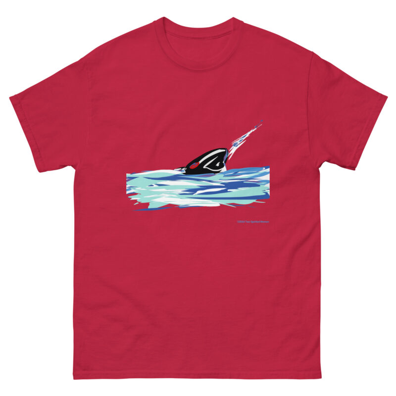 WHALE - Unisex Classic Tee - Image 2