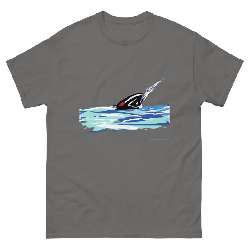 WHALE - Unisex Classic Tee - Image 4
