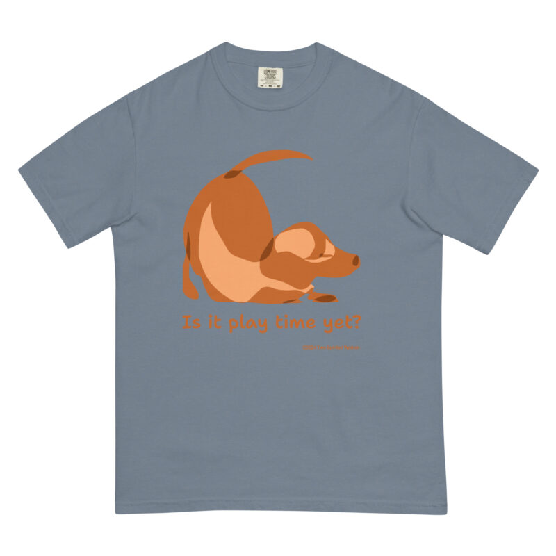 Unisex garment-dyed heavyweight t-shirt - Image 5