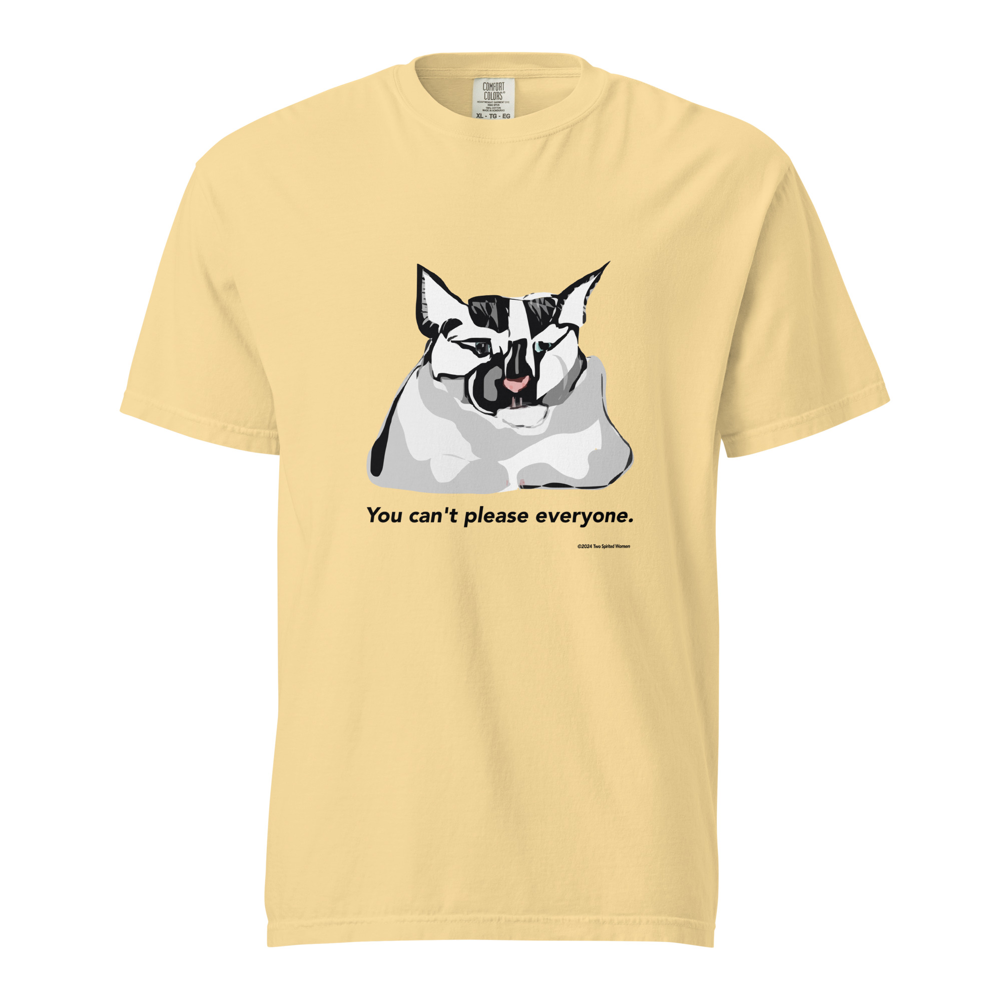 YOU CAN'T PLEASE EVERYONE - Unisex Soft Heavyweight T-Shirt - Image 13