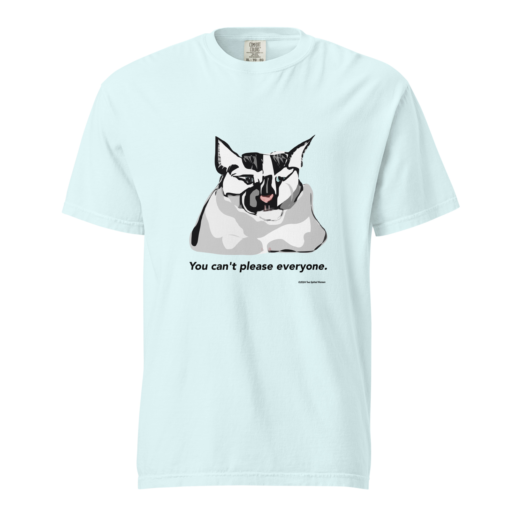 YOU CAN'T PLEASE EVERYONE - Unisex Soft Heavyweight T-Shirt - Image 15