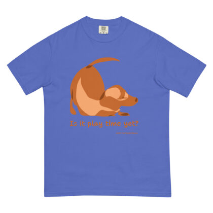 Unisex garment-dyed heavyweight t-shirt