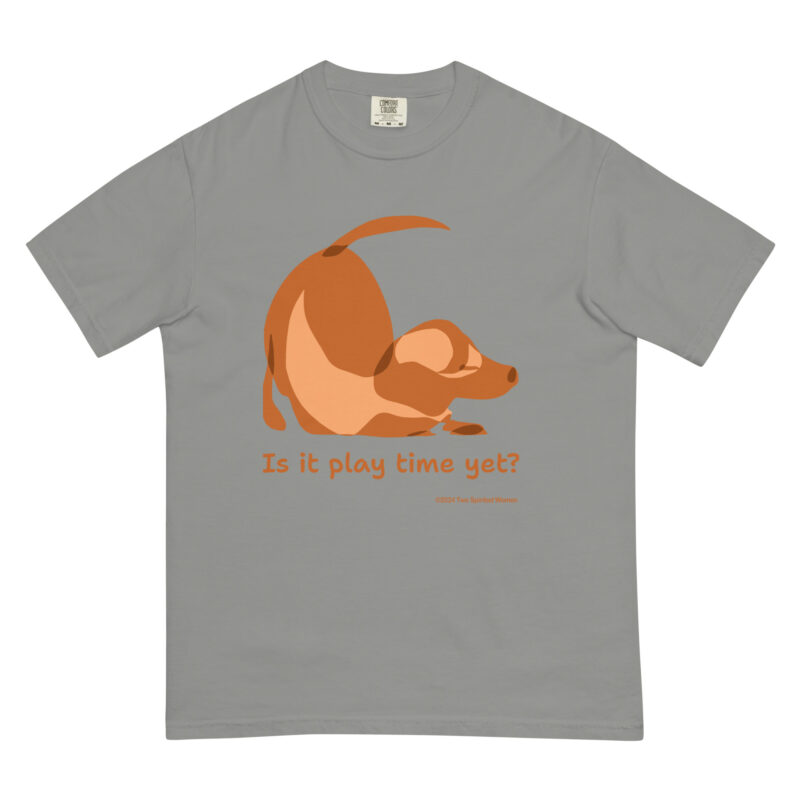 Unisex garment-dyed heavyweight t-shirt - Image 7