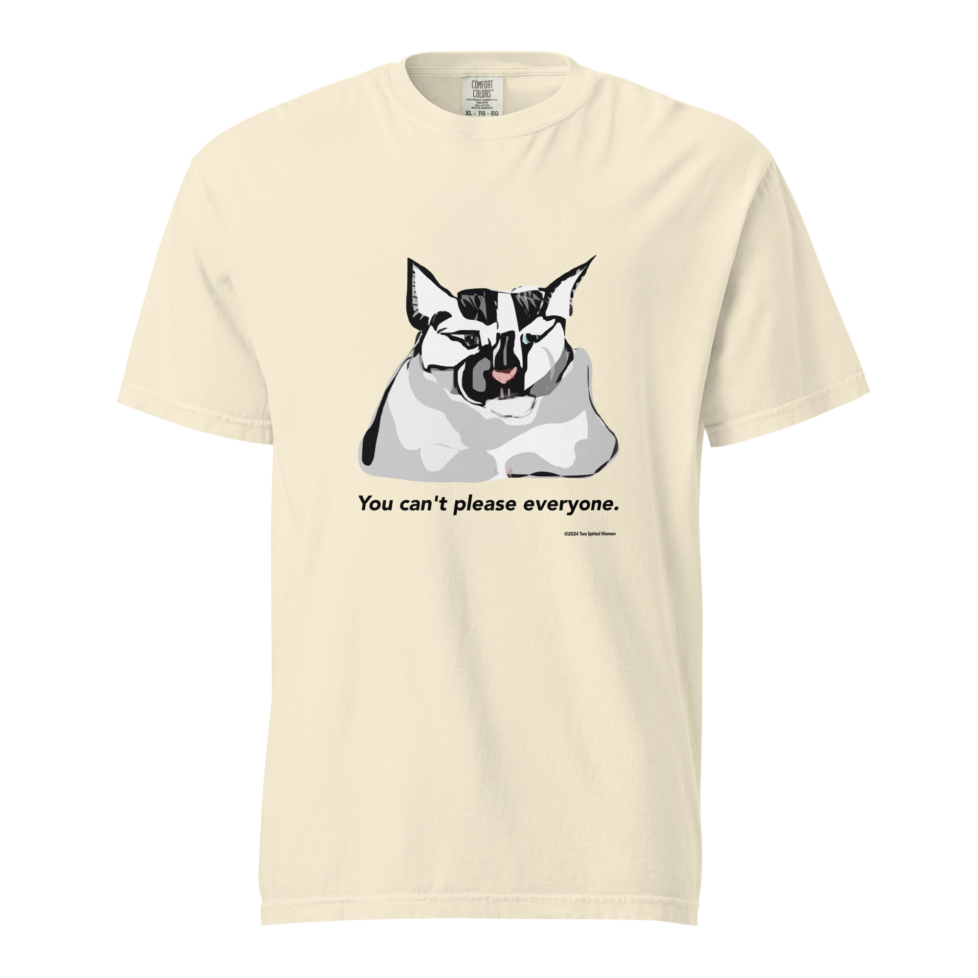 YOU CAN'T PLEASE EVERYONE - Unisex Soft Heavyweight T-Shirt - Image 14