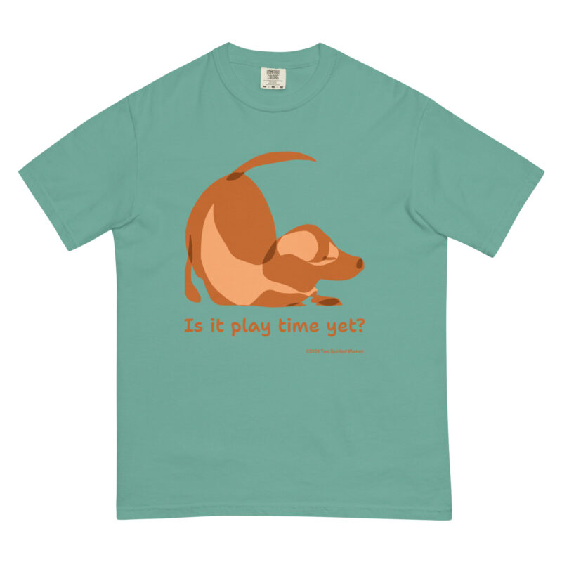 Unisex garment-dyed heavyweight t-shirt - Image 9