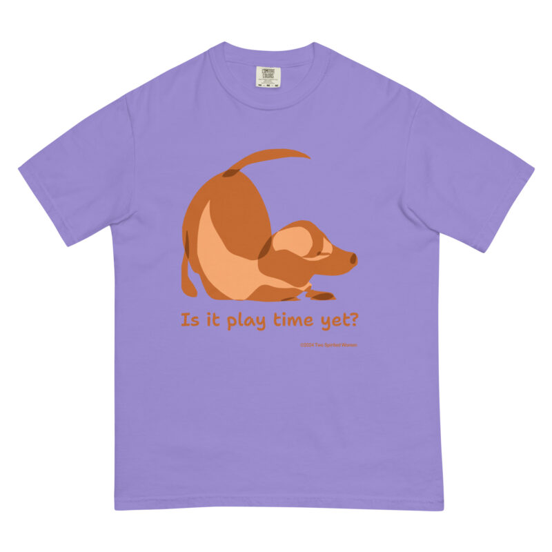 Unisex garment-dyed heavyweight t-shirt - Image 8