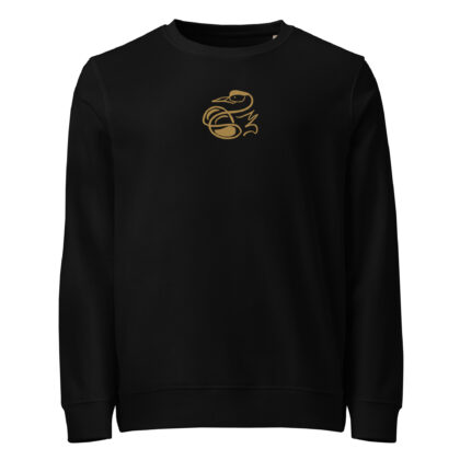 SWAN - Unisex Organic Sweatshirt (embroidered)