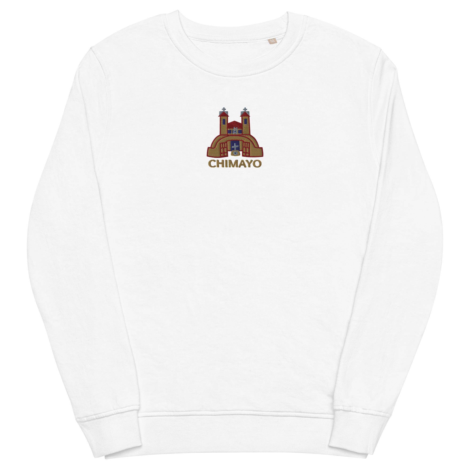 EL SANTUARIO DE CHIMAYÓ - Unisex Organic Sweatshirt (embroidered) - Image 6
