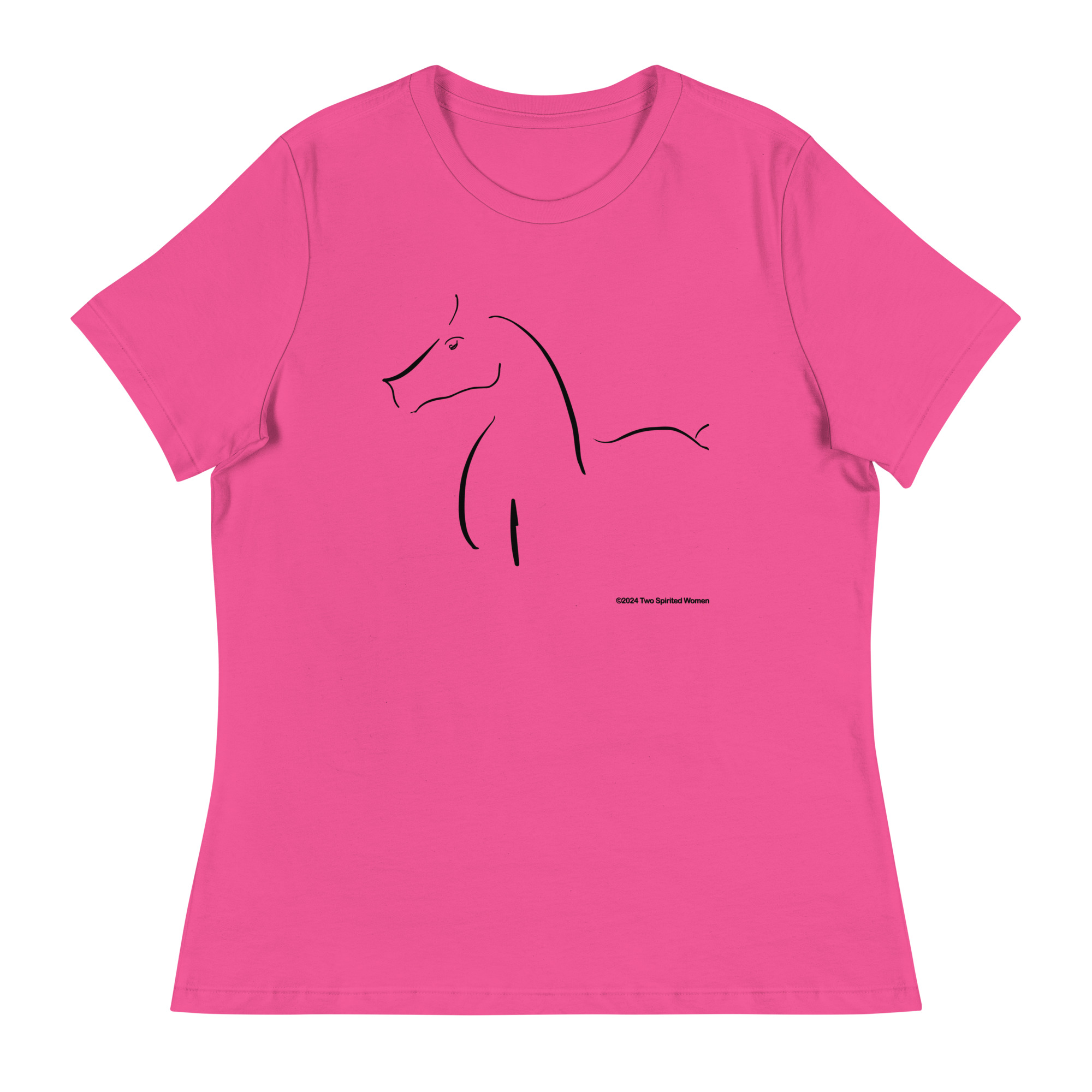 HORSE I - Women's Relaxed T-Shirt - Image 4