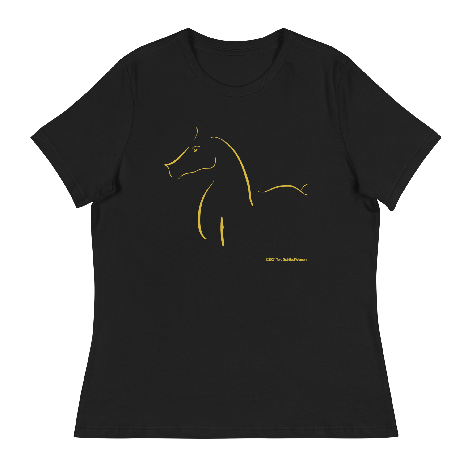 HORSE I - Women's Relaxed T-Shirt - Image 2