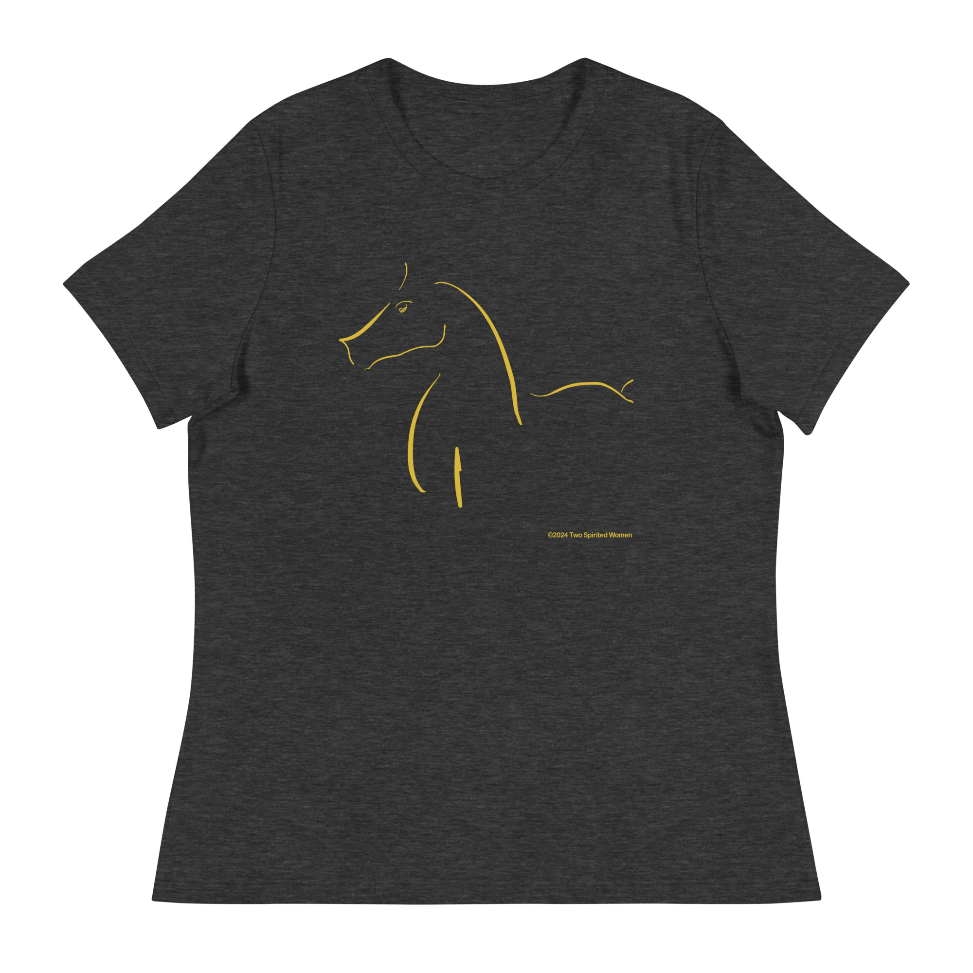 HORSE I - Women's Relaxed T-Shirt - Image 3
