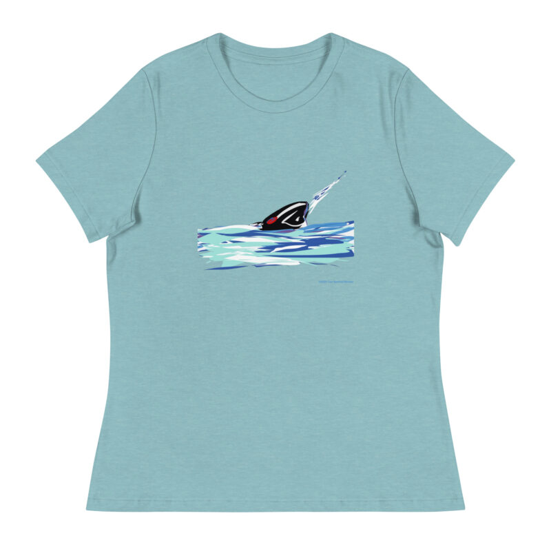 WHALE - Women's Relaxed T-Shirt - Image 7