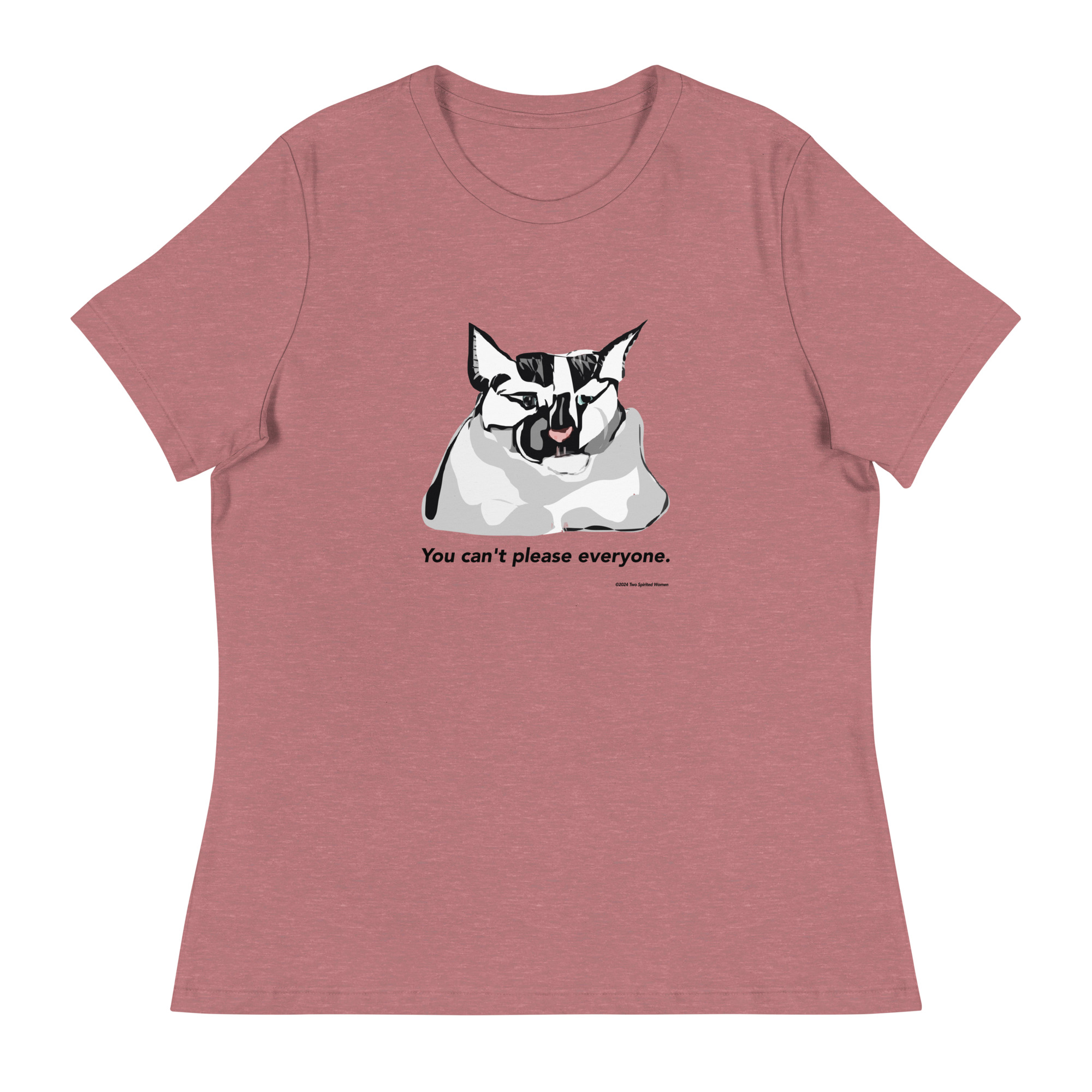 YOU CAN'T PLEASE EVERYONE - Women's Relaxed T-Shirt - Image 4