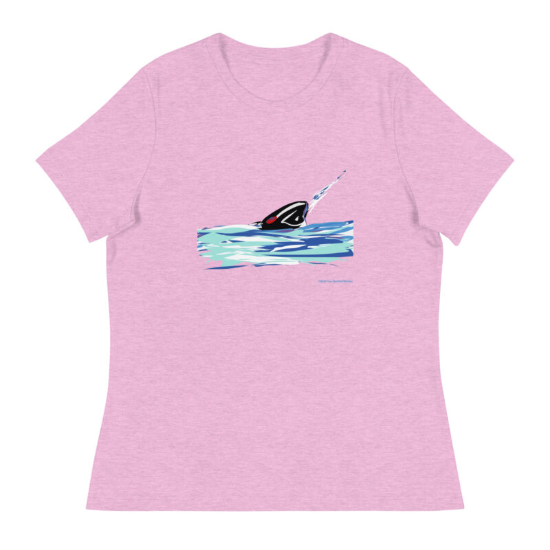 WHALE - Women's Relaxed T-Shirt - Image 10