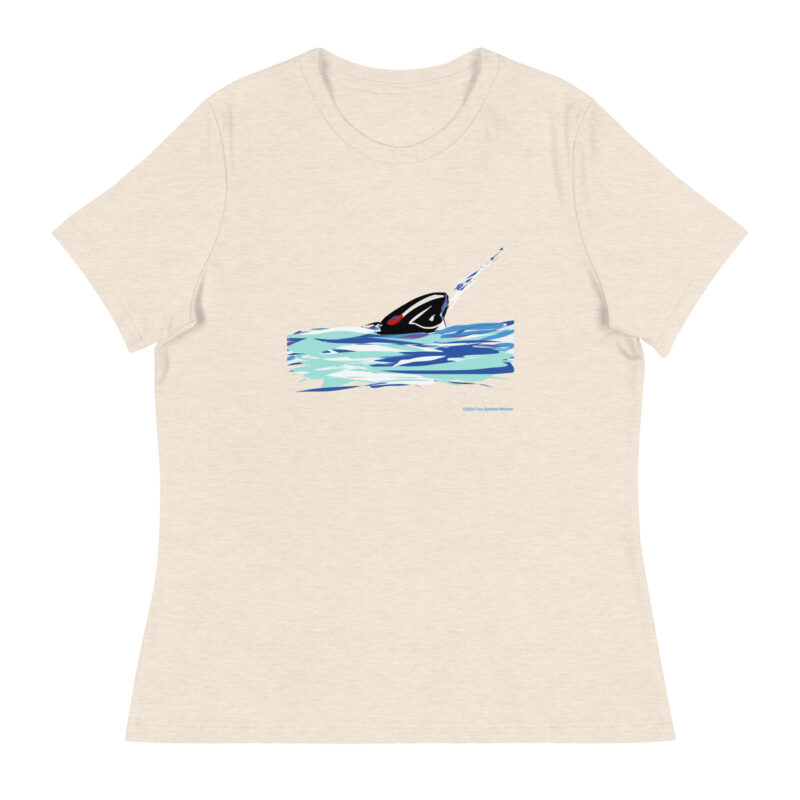 WHALE - Women's Relaxed T-Shirt - Image 12