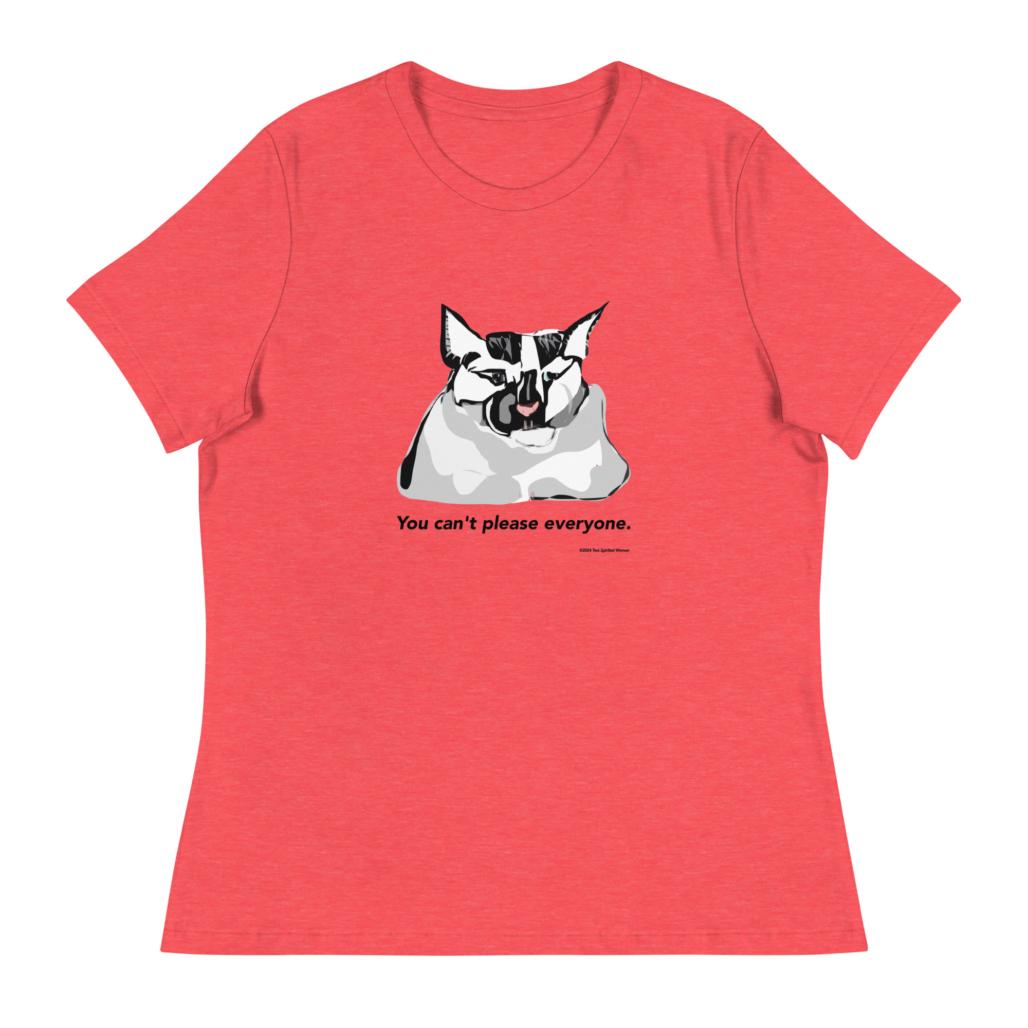 YOU CAN'T PLEASE EVERYONE - Women's Relaxed T-Shirt - Image 2