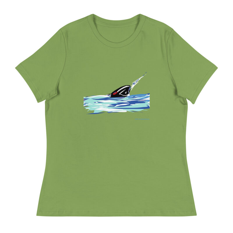 WHALE - Women's Relaxed T-Shirt - Image 5