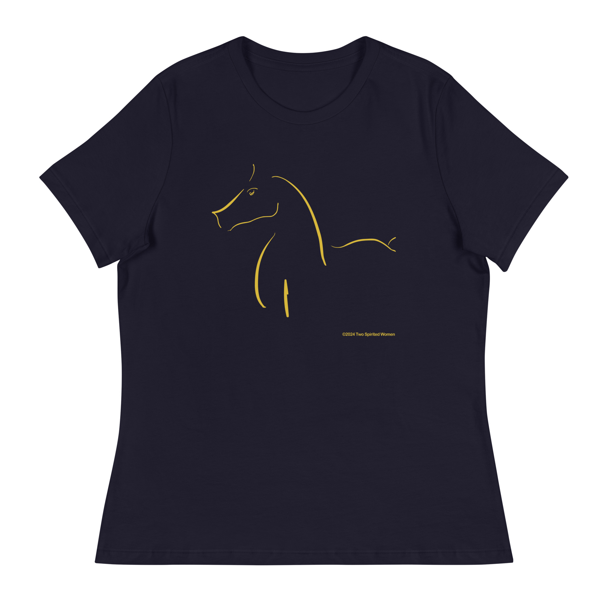HORSE I - Women's Relaxed T-Shirt