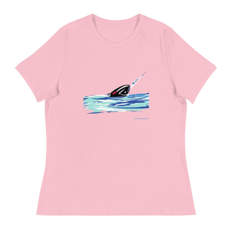 WHALE - Women's Relaxed T-Shirt - Image 11