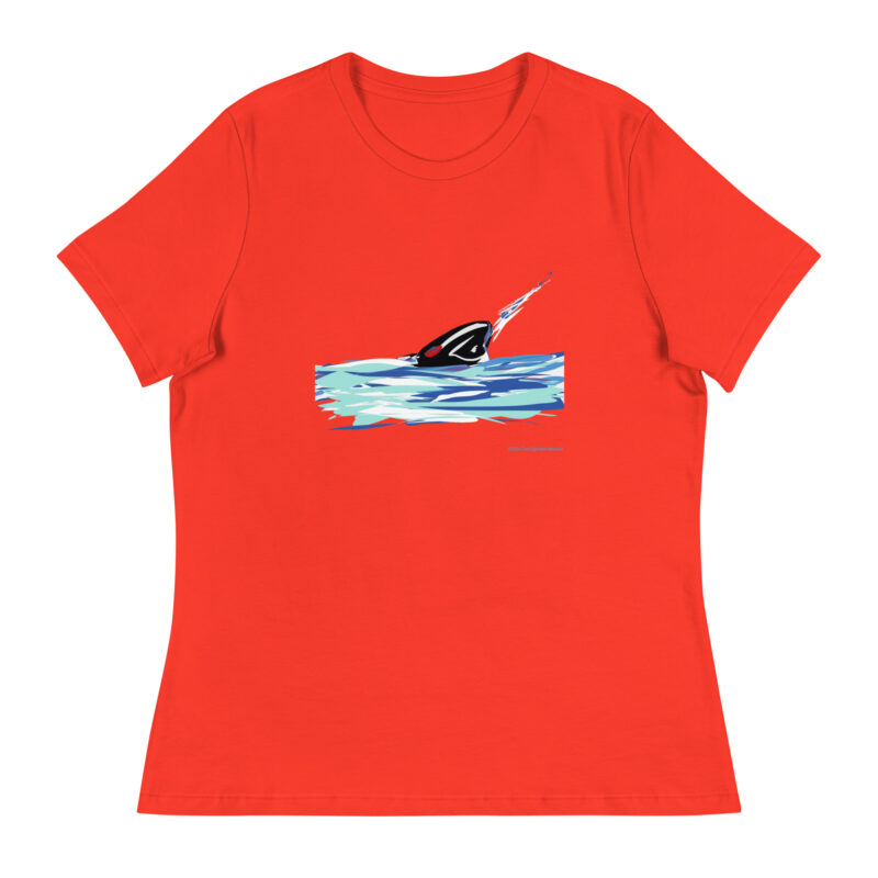 WHALE - Women's Relaxed T-Shirt
