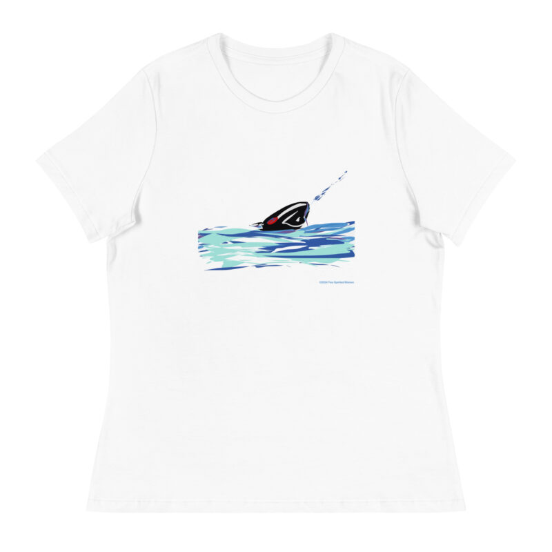WHALE - Women's Relaxed T-Shirt - Image 14