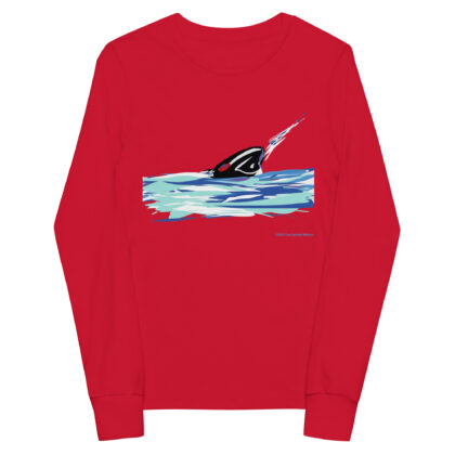 WHALE - Youth Long Sleeve Tee