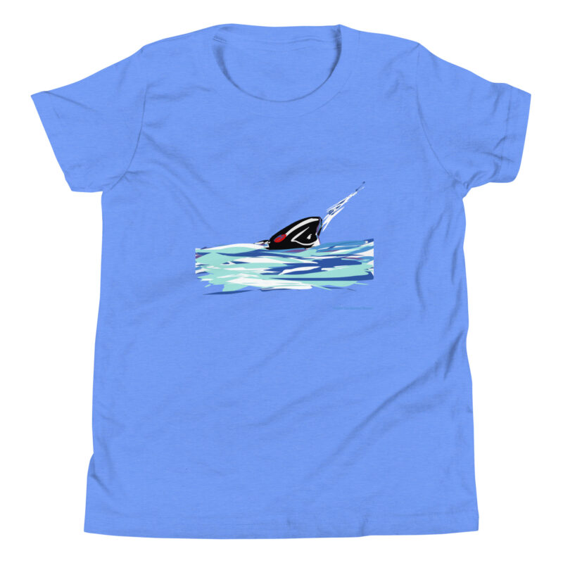 WHALE - Youth Short Sleeve T-Shirt - Image 6