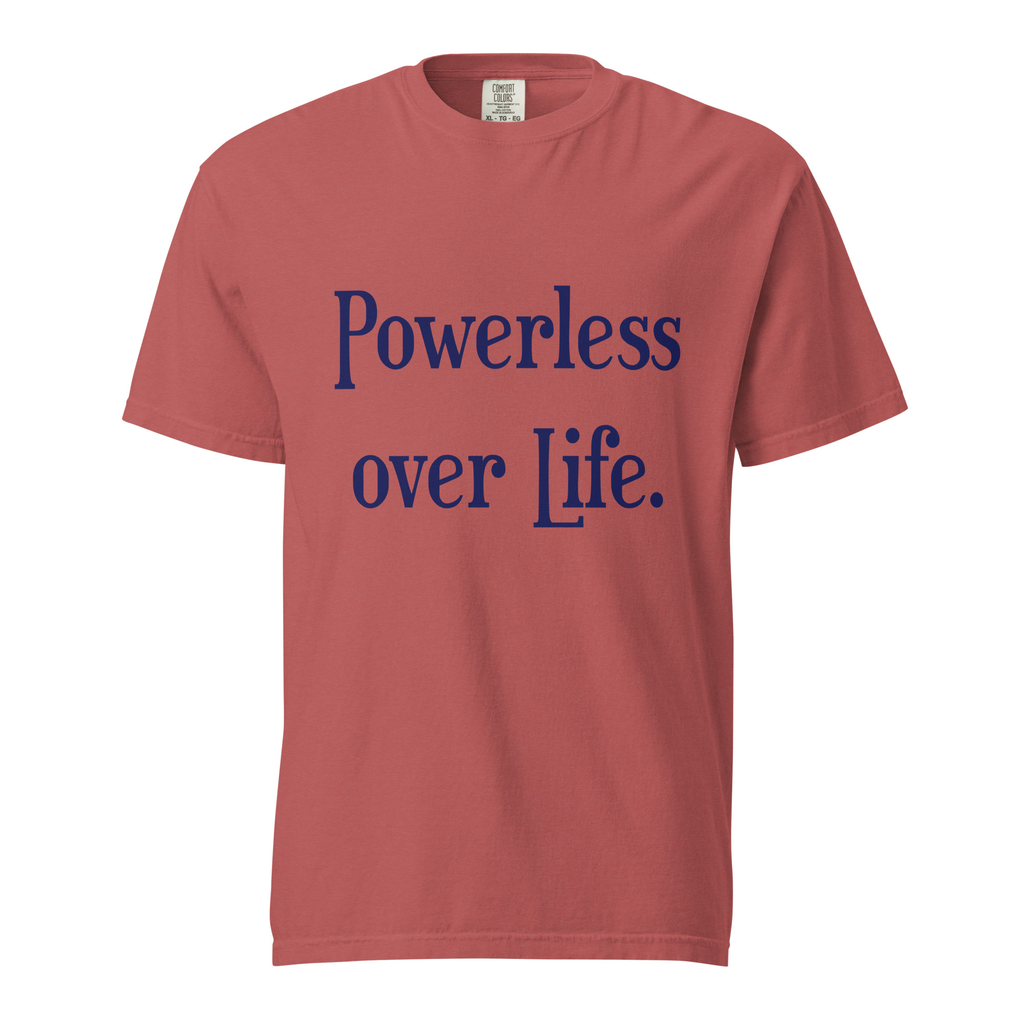 POWERLESS - Unisex Soft Heavyweight T-Shirt - Image 13