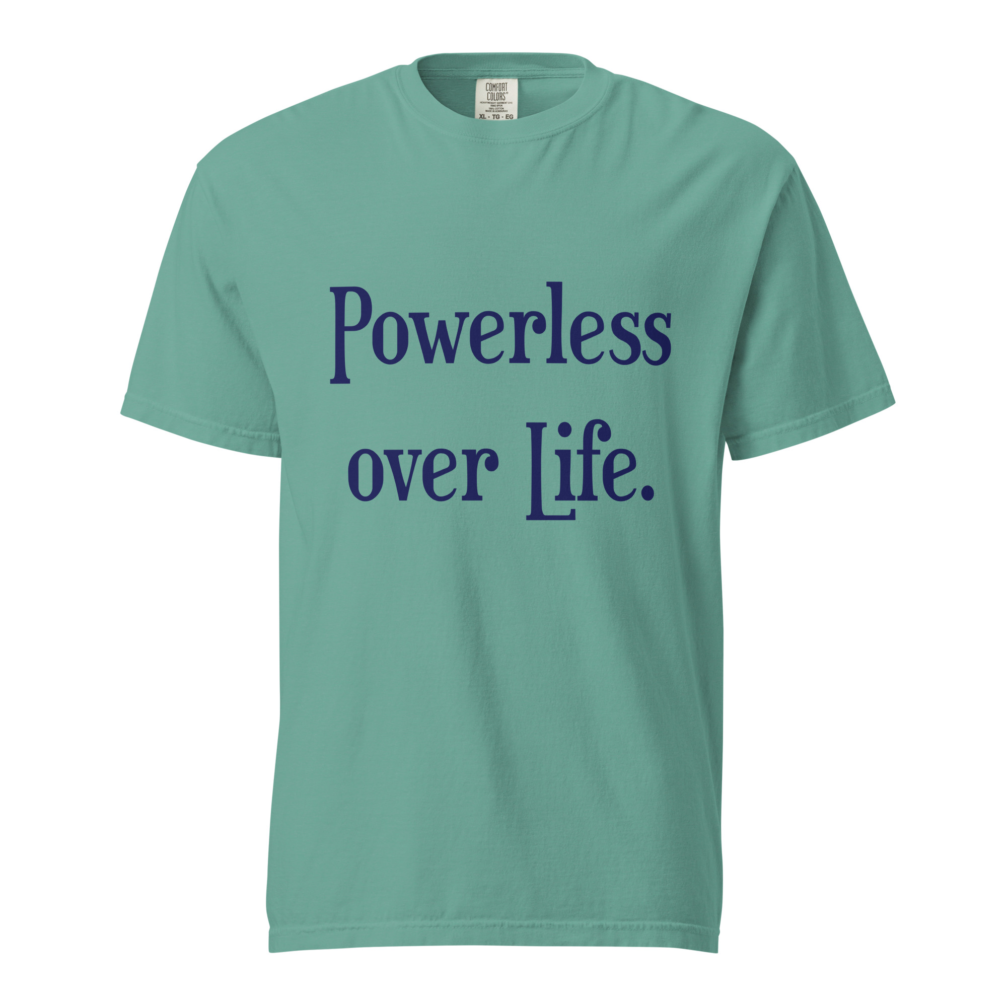 POWERLESS - Unisex Soft Heavyweight T-Shirt - Image 16