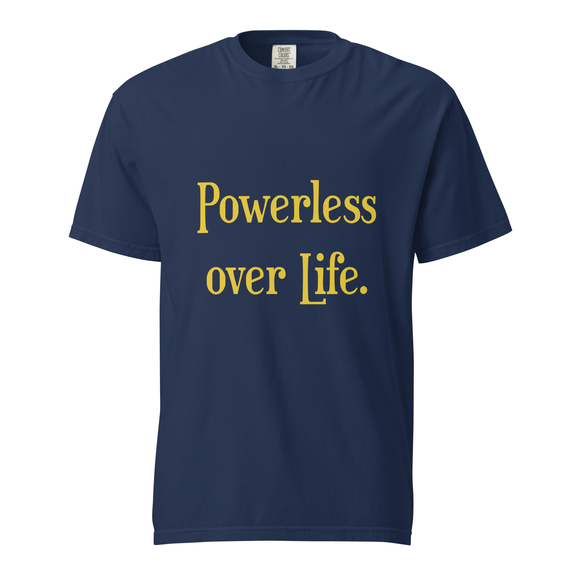 POWERLESS - Unisex Soft Heavyweight T-Shirt - Image 10