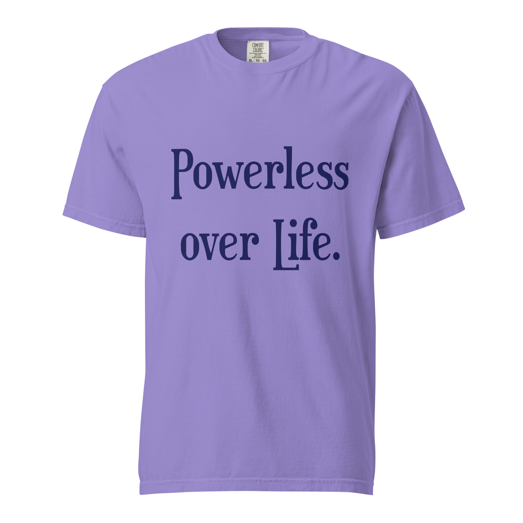 POWERLESS - Unisex Soft Heavyweight T-Shirt - Image 15